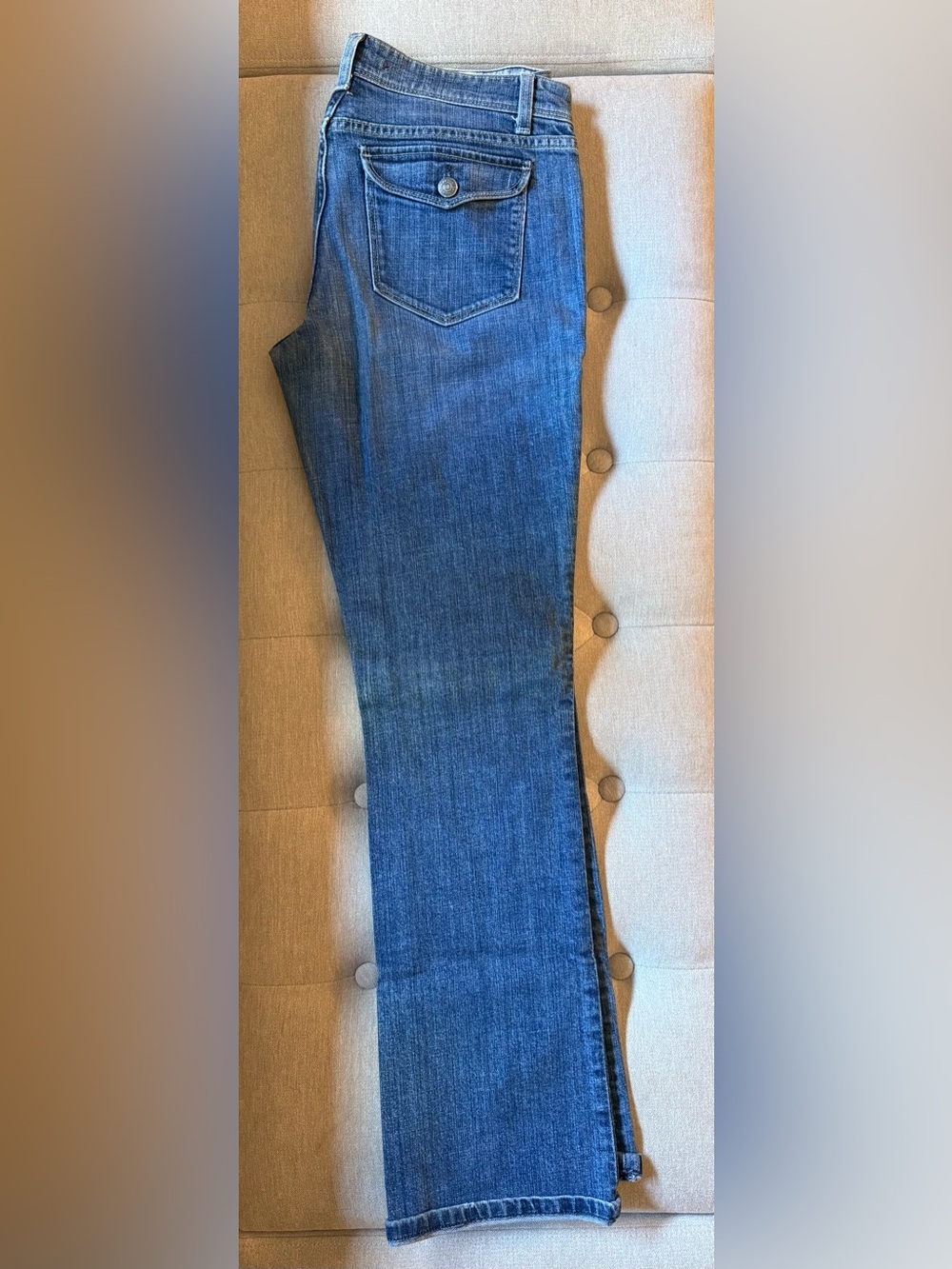 GAP👖Boot Cut Low Rise Classic Women's Blue Denim Jeans Size 8